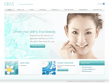 Tablet Screenshot of kira.com.sg
