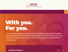 Tablet Screenshot of kira.org.au