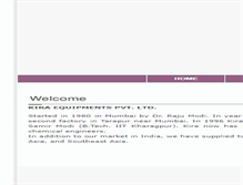 Tablet Screenshot of kira.co.in
